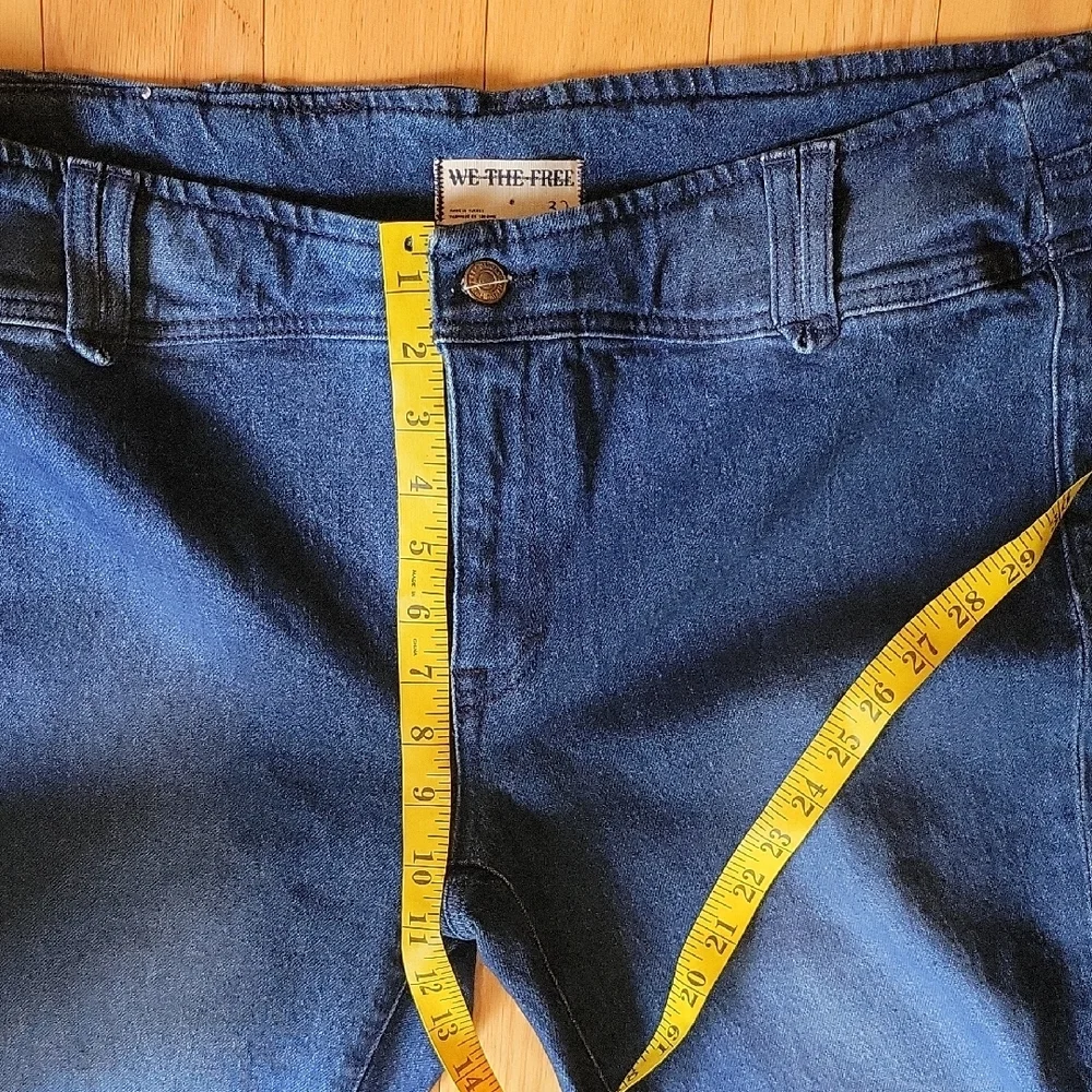 Free People We The Free Stillwater Low Rise Slim Flare Jean With Slits